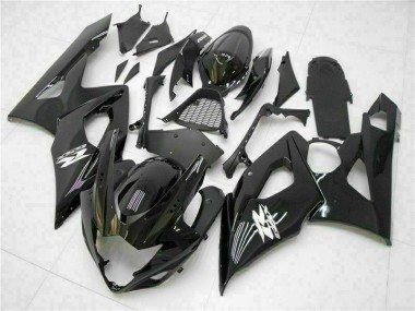 Brillante Negro Carrocería Suzuki GSXR 1000 K5 2005-2006