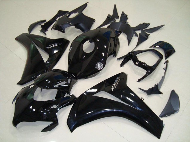 Brillante Negro Chrome Calcomanías Carenado Honda CBR 1000 RR 2008-2011 Brillante Negro Chrome Calcomanías Carenado Honda CBR 1000 RR 2008-2011