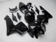 Brillante Negro Inyección Kits Carenado Honda CBR 600 RR 2005-2006