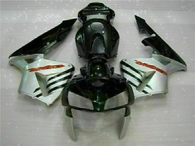 Brillante Negro Kit ABS Carenado Honda CBR 600 RR 2005-2006