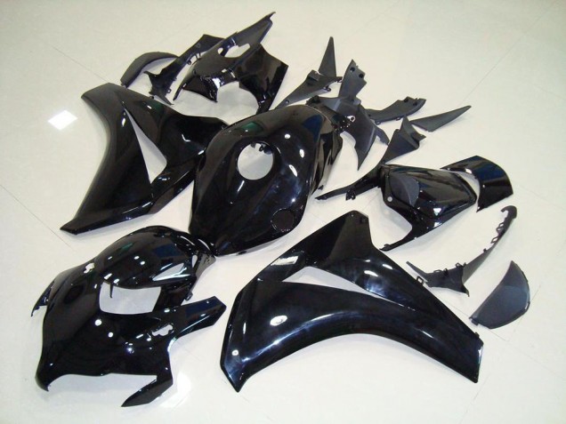 Brillante Negro Kits Carenado Honda CBR 1000 RR 2008-2011