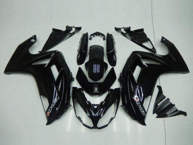 Brillante Negro Kits Completo Carenado ABS Kawasaki EX650 2012-2016 Brillante Negro Kits Completo Carenado ABS Kawasaki EX650 2012-2016