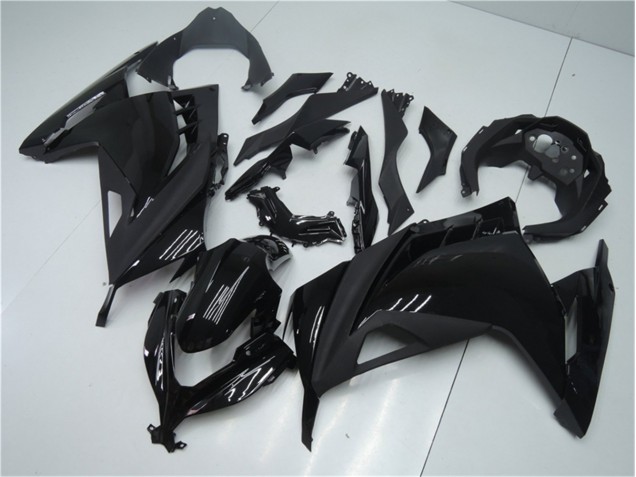 Brillante Negro Mate Carenado Kawasaki EX300 2013-2016 Brillante Negro Mate Carenado Kawasaki EX300 2013-2016