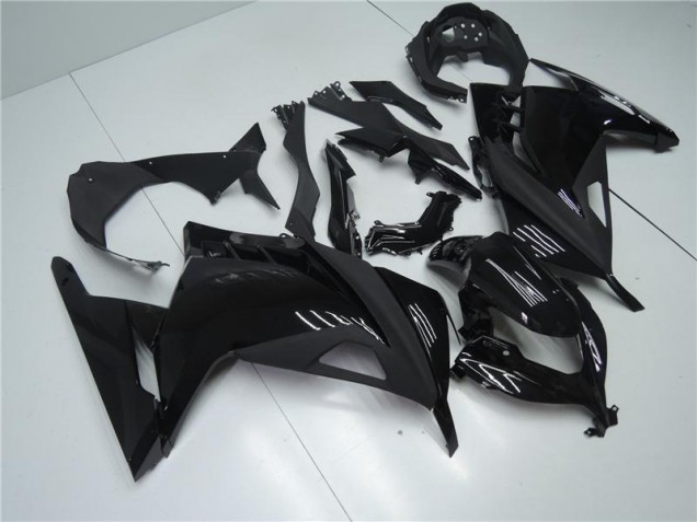 Brillante Negro Mate Carenado Kawasaki EX300 2013-2016 Brillante Negro Mate Carenado Kawasaki EX300 2013-2016