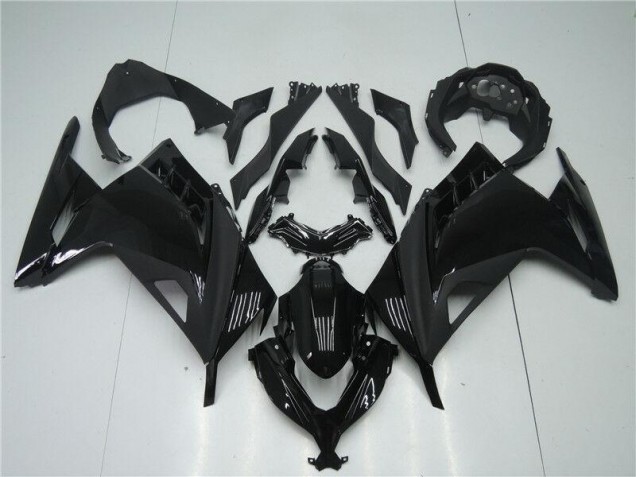 Brillante Negro Mate Carenado Kawasaki EX300 2013-2016 Brillante Negro Mate Carenado Kawasaki EX300 2013-2016