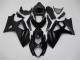 Brillante Negro Mate Carenado Suzuki GSXR 1000 K7 2007-2008 Brillante Negro Mate Carenado Suzuki GSXR 1000 K7 2007-2008