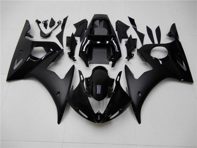 Brillante Negro Mate Carenado Yamaha R6 2003-2005
