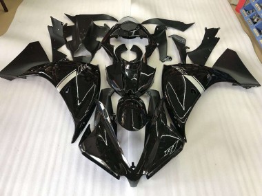 Brillante Negro Plástico Yamaha R1 2009-2011