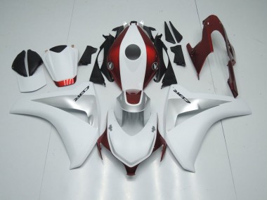 Caramelo Rojo Blanco & Plata Carenado Honda CBR 1000 RR 2008-2011