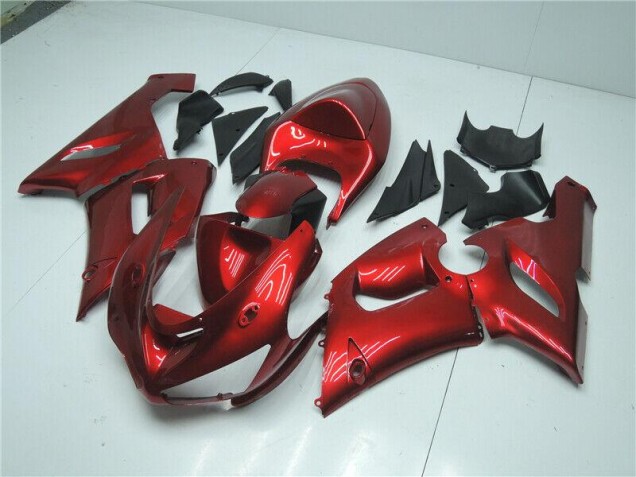 Caramelo Rojo Carenado Kawasaki ZX6R 2005-2006 Caramelo Rojo Carenado Kawasaki ZX6R 2005-2006