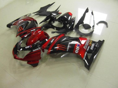 Caramelo Rojo Monster Carenado Kawasaki ZX 250R 2008-2012