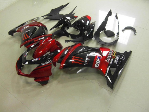 Caramelo Rojo Monster Carenado Kawasaki ZX 250R 2008-2012