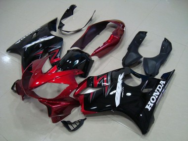 Caramelo Rojo Negro Carenado Honda CBR 600 F4i 2004-2007