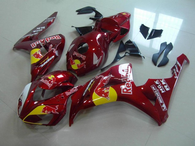Caramelo Rojo Red Bull Carenado Honda CBR 1000 RR 2006-2007 Caramelo Rojo Red Bull Carenado Honda CBR 1000 RR 2006-2007