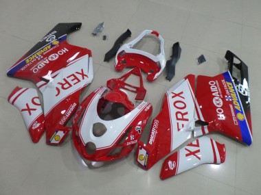 Estilo OEM Xerox Cola Open Carenado Ducati 749 999 2003-2004