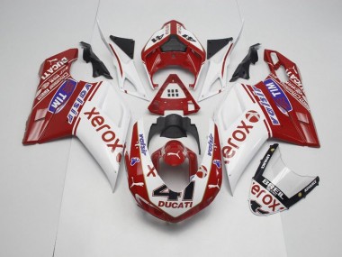 Estilo OEM Xerox con 41 Carenado Ducati 848 1098 1198 2007-2014