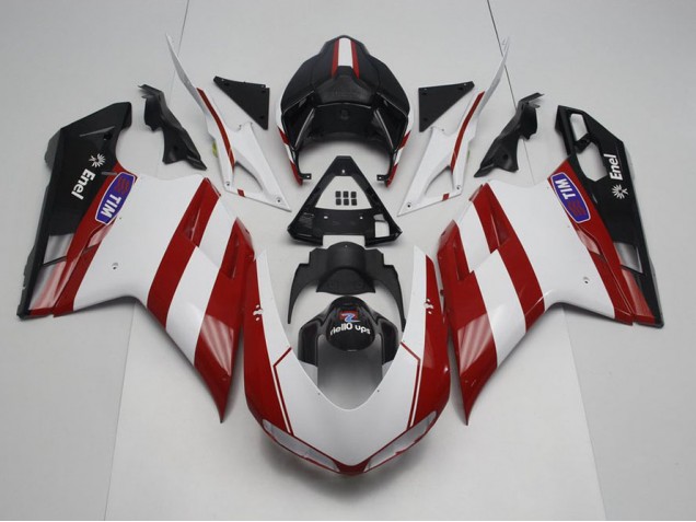 Generali con No Logo Carenado Ducati 848 1098 1198 2007-2014 Generali con No Logo Carenado Ducati 848 1098 1198 2007-2014