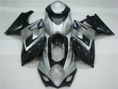 Gris Negro Carenado Suzuki GSXR 1000 K7 2007-2008
