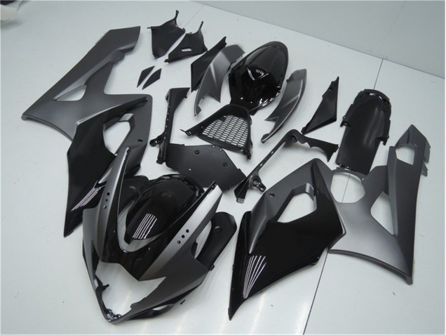 Gris Negro Kits Carenado Suzuki GSXR 1000 K5 2005-2006 Gris Negro Kits Carenado Suzuki GSXR 1000 K5 2005-2006