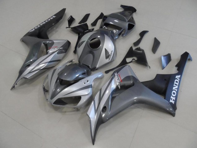 Gris Plata & Negro Mate Carenado Honda CBR 1000 RR 2006-2007 Gris Plata & Negro Mate Carenado Honda CBR 1000 RR 2006-2007