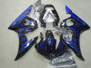 Llama azul negra Carrocería Yamaha R6 2003-2005