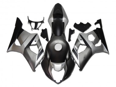 Carenados Moto Suzuki GSXR 1000 2003-2004 - Plata Gris Negro