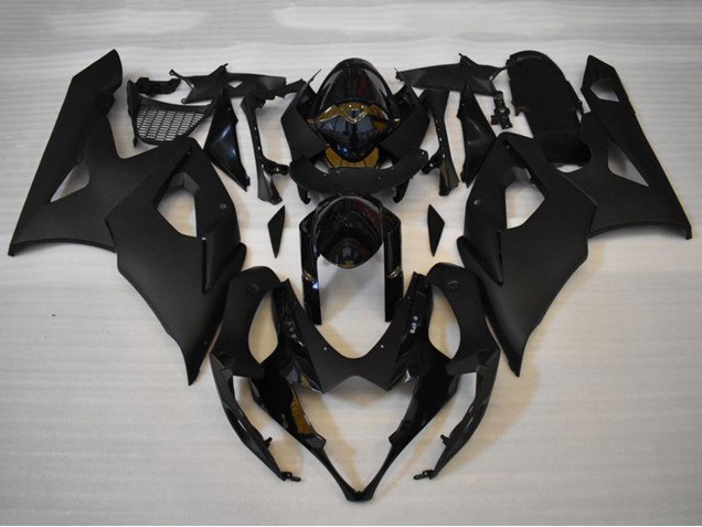 Kits Carenados Moto Suzuki GSXR 1000 2005-2006 - Negro Brillante Negro Mate