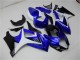 Carenados Moto Suzuki GSXR 1000 2007-2008 - Blanco Azul Negro No Calcomanía