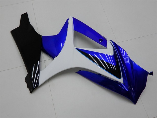 Carenados Moto Suzuki GSXR 1000 2007-2008 - Blanco Azul Negro No Calcomanía