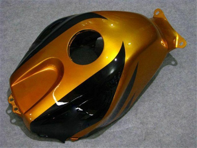 Carenado Moto Honda CBR600RR 2003-2004 - Plata Oro Negro Brillante