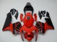 Carenados Moto Honda CBR600RR 2003-2004 - Rojo Negro Brillante OEM Estilo