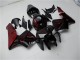 Kits Carenado Moto Honda CBR600RR 2005-2006 - Negro Brillante Rojo Llama