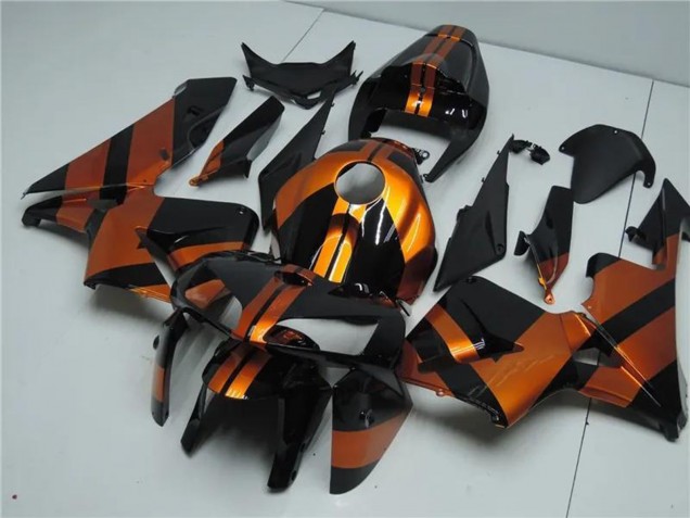 Carenado Moto Honda CBR600RR 2005-2006 - Naranja Negro