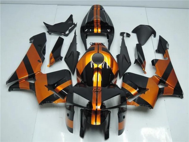 Carenado Moto Honda CBR600RR 2005-2006 - Naranja Negro