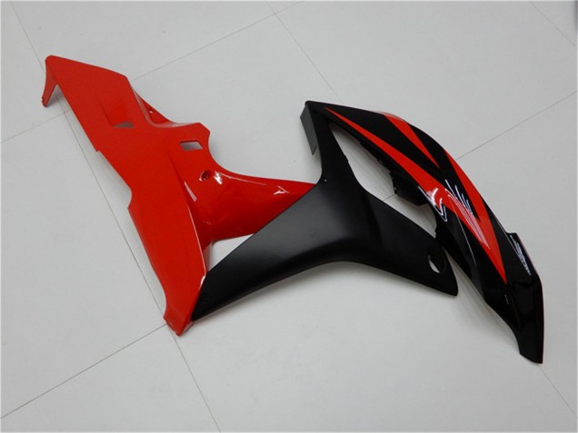 Carenado Moto Honda CBR600RR 2007-2008 - Rojo Negro Mate