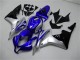 Carenados Moto Honda CBR600RR 2007-2008 - Plata Azul Negro Brillante OEM Estilo