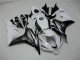 Carenado Moto Honda CBR600RR 2007-2008 - Blanco Negro Brillante