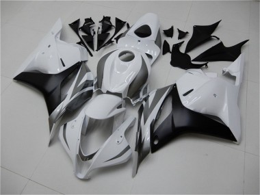 Carenado Moto Honda CBR600RR 2009-2012 - Blanco Gris Negro Mate