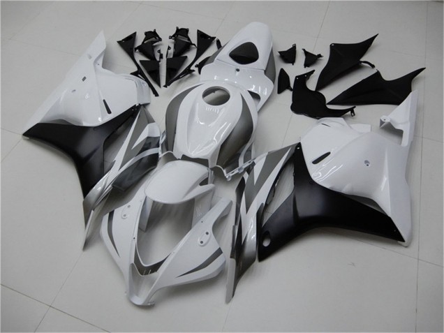 Carenado Moto Honda CBR600RR 2009-2012 - Blanco Gris Negro Mate