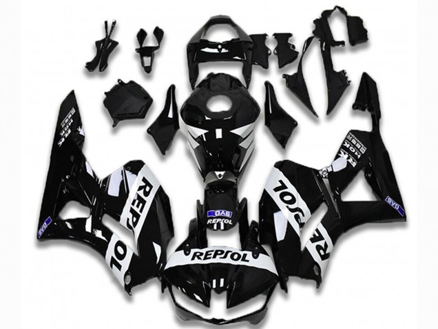 Carenados Moto Honda CBR600RR 2013-2026 - Negro Brillante Blanco Repsol