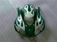 Carenados Moto Honda CBR1000RR 2006-2007 - Blanco Verde Llama