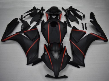 Carenados Moto Honda CBR1000RR 2012-2016 - Negro Mate Rojo