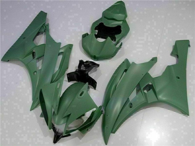 Carenado Moto Yamaha YZF R6 2006-2007 - Verde Militar