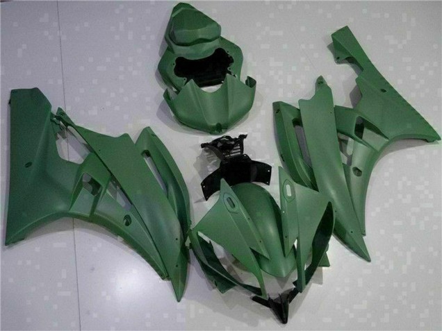 Carenado Moto Yamaha YZF R6 2006-2007 - Verde Militar