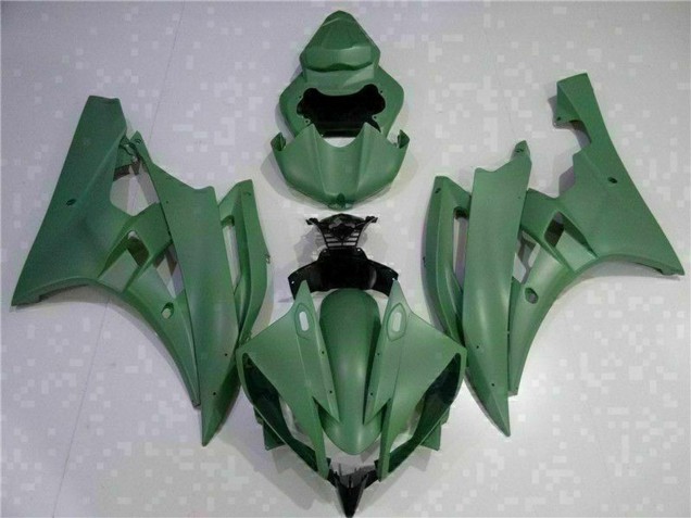 Carenado Moto Yamaha YZF R6 2006-2007 - Verde Militar