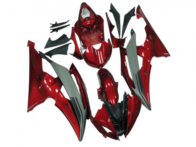 Carenados Moto Yamaha YZF R6 2008-2016 - Rojo Gris
