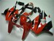 Carenados Moto Kawasaki ZX6R 2000-2002 - Blanco Rojo Negro Brillante