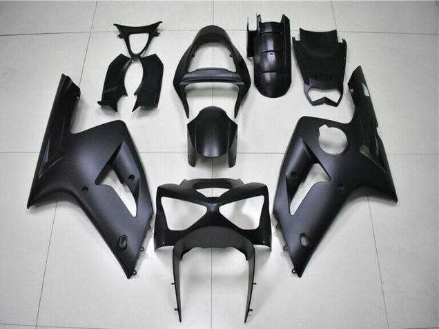 Carenados Moto Kawasaki ZX6R 2003-2004 - Negro Mate