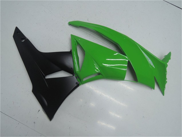 Kits Carenado Moto Kawasaki ZX6R 2009-2012 - Verde Negro Brillante
