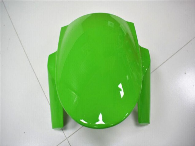 Carenados Moto Kawasaki ZX6R 2013-2018 - Verde Blanco Negro Brillante